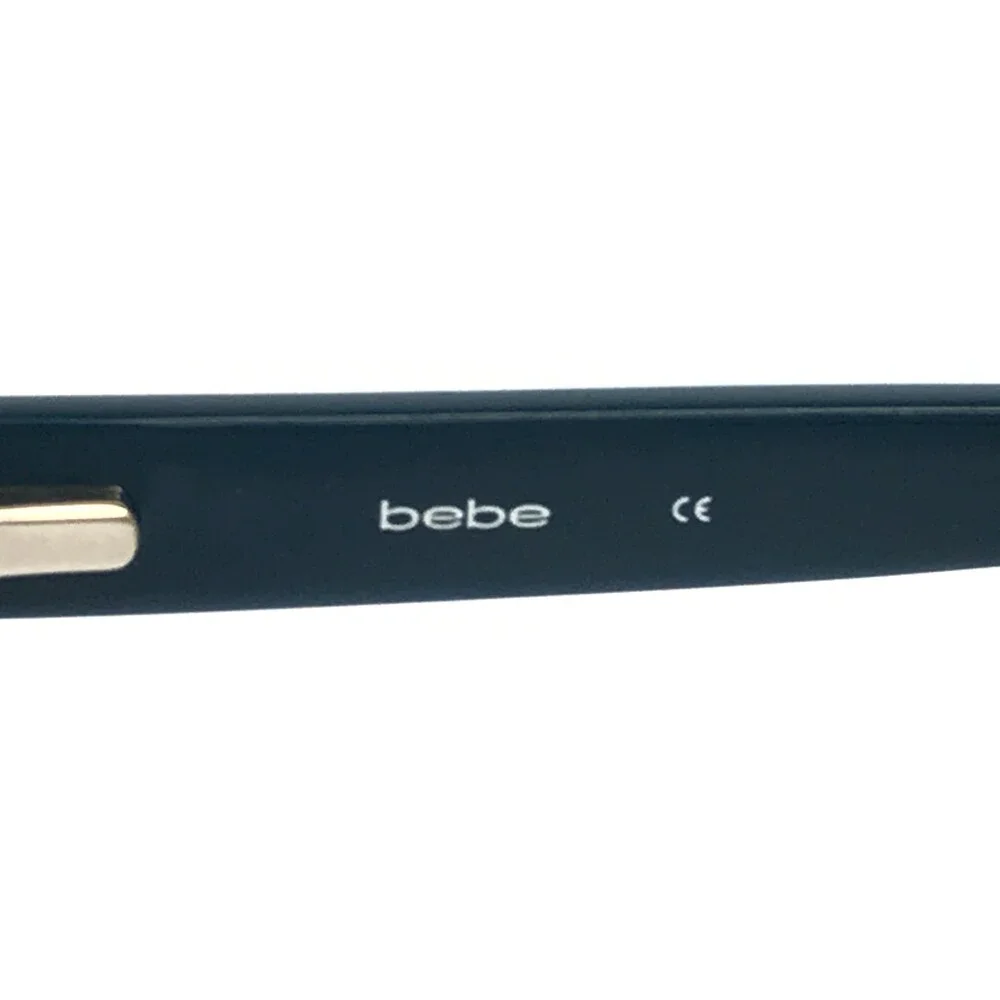 Bebe Eyeglasses Frames BB5194 400 BLUE ANIMAL Black Zebra Print 53-17-140